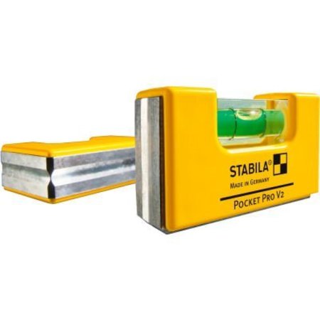 STABILAÔØΩ STABILA® 11901 Pocket Pro Magnetic Level W/Holster 11901